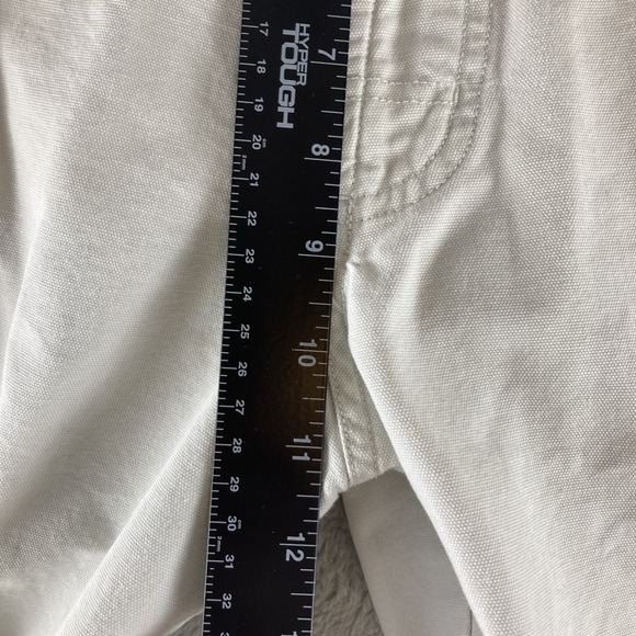 Columbia Roc Pants Mens 36 Beige Chino Outdoors Pocket Cotton Casual 34X28 - Picture 11 of 13